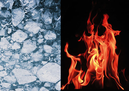 FEU, GLACE