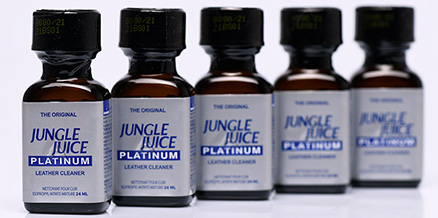 poppers 5 flacons de jungle juice platinum
