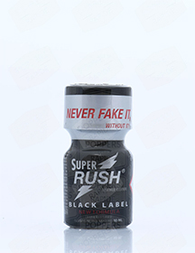 Poppers super rush black label