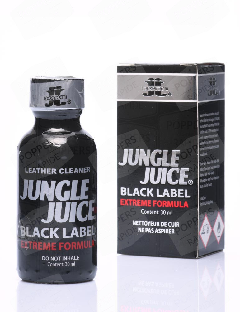 Poppers jungle juice black label et sa boite