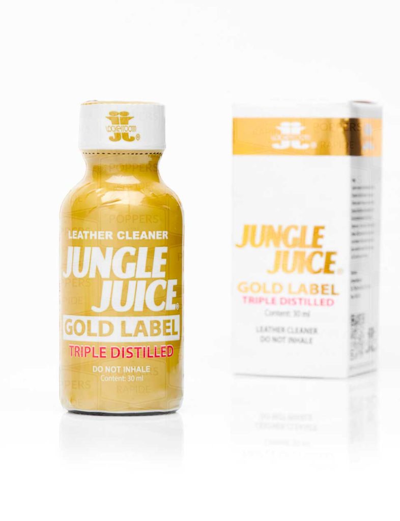 poppers jungle juice gold label triple distilled 30 ml
