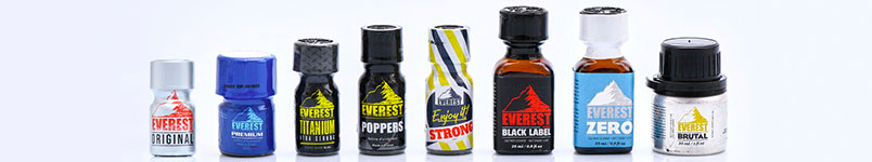 gamme poppers Everest Aromas