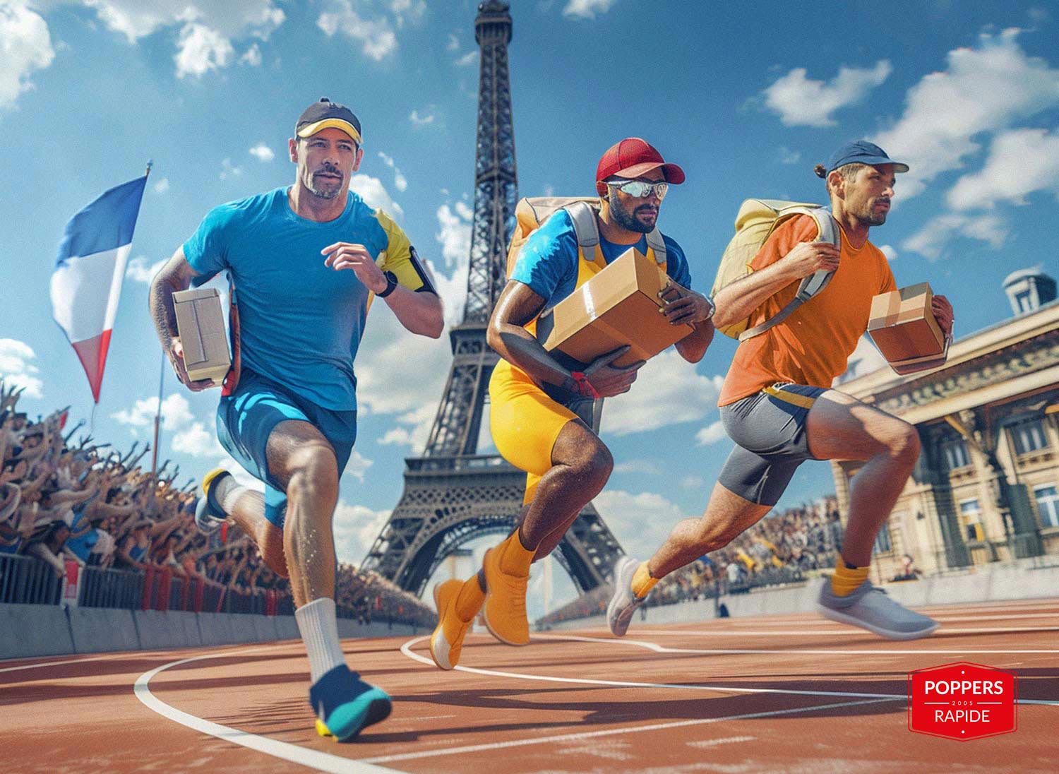 livraisons transporteurs JO paris 2024