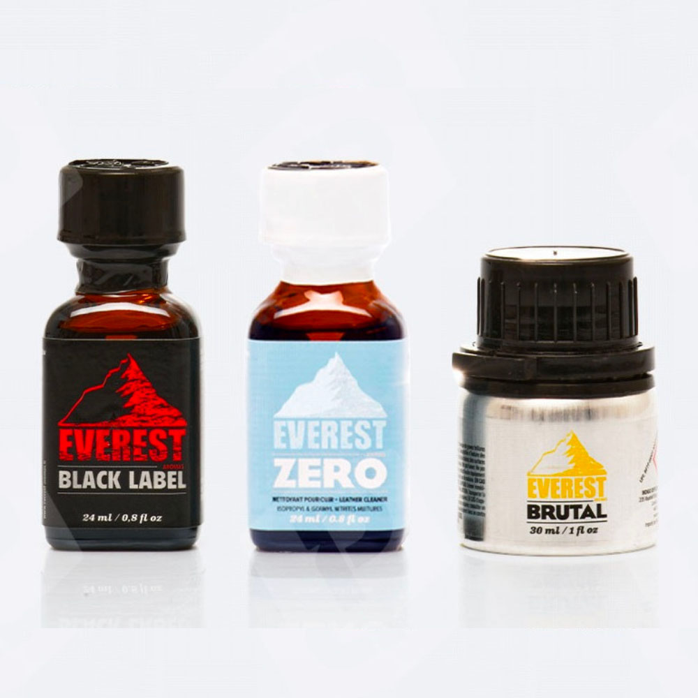 Pack de 3 poppers Everest Aromas