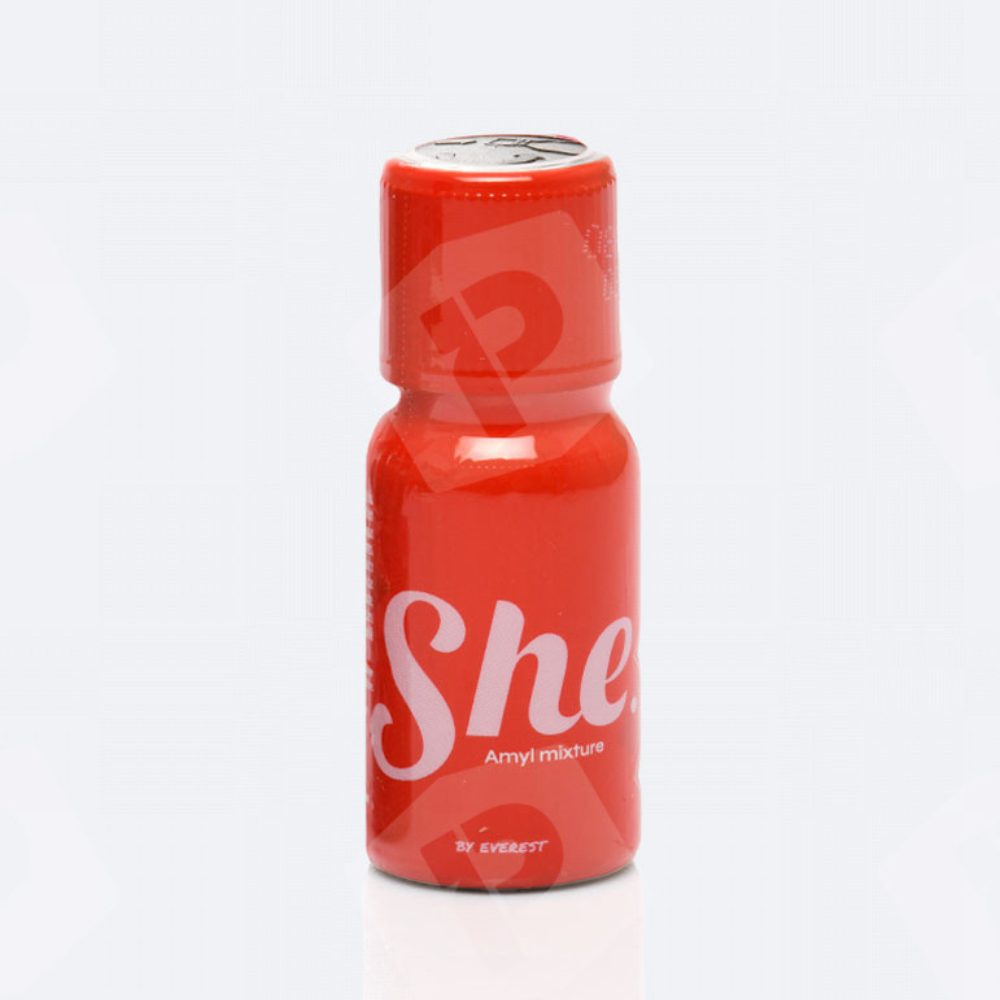 poppers "she" rouge pour femme 