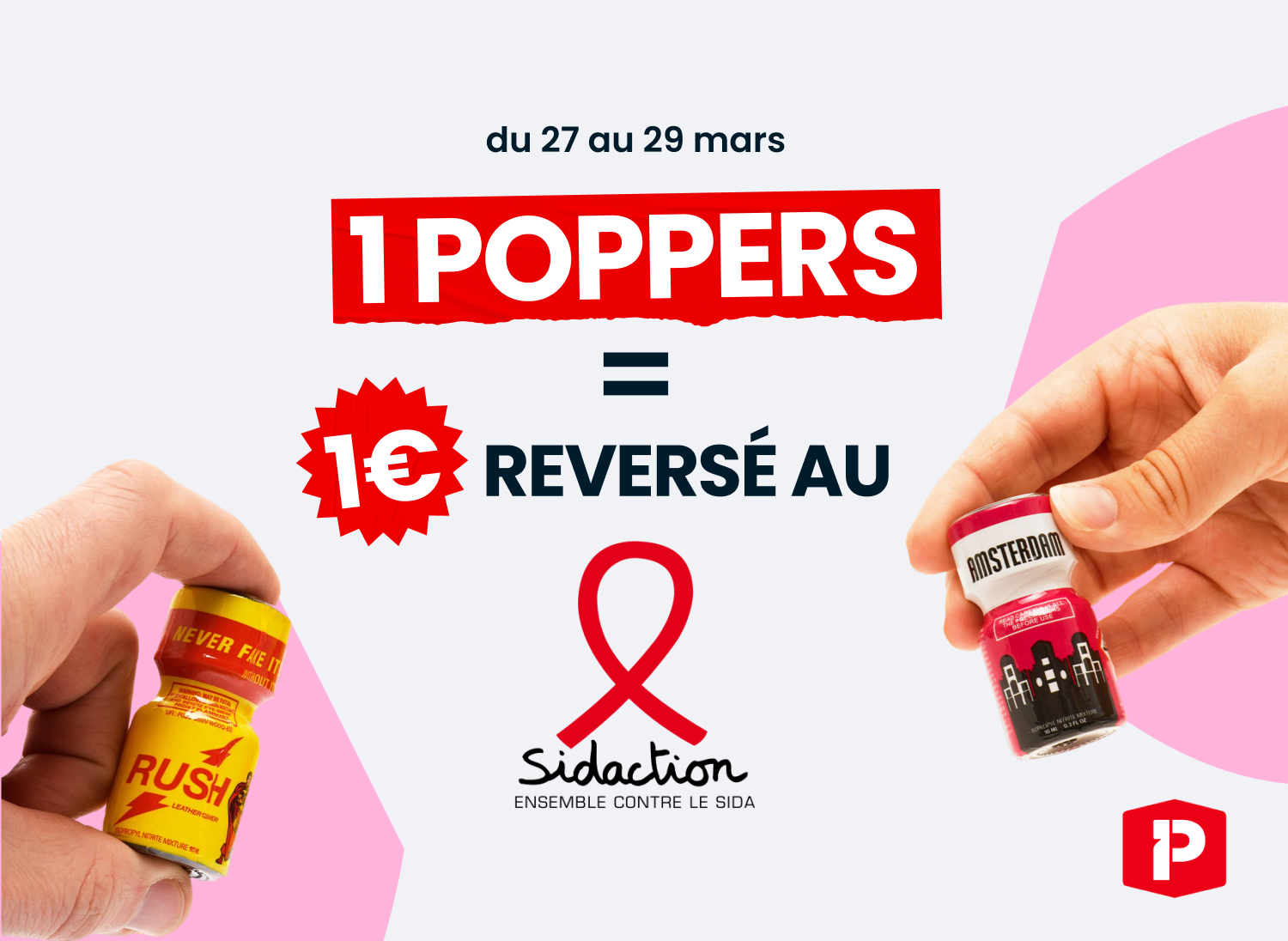 Sidaction 2026 Poppers Rapide