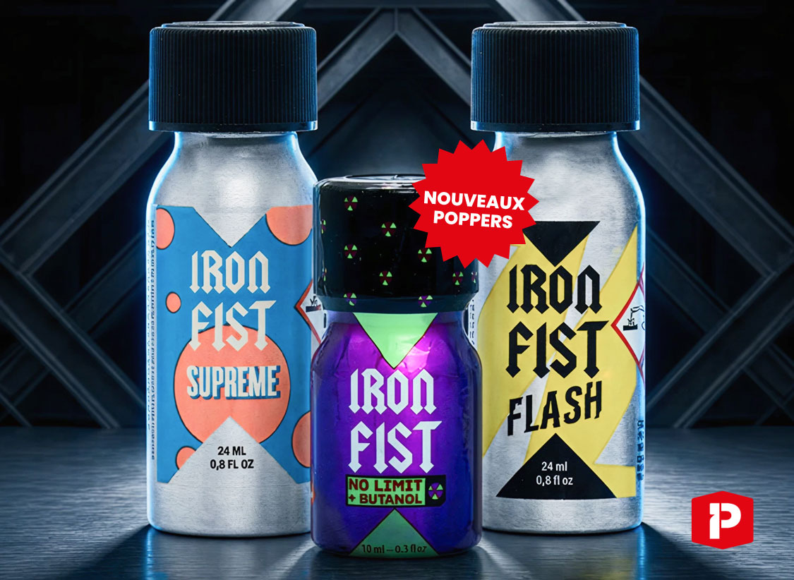 Nouveautés poppers Iron Fist 2026