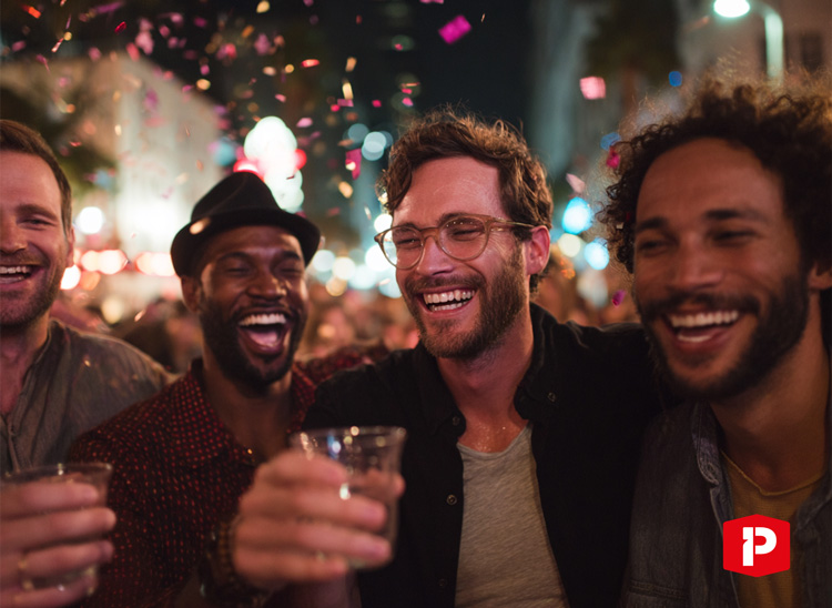 enterrement de vie de garçon fête amis