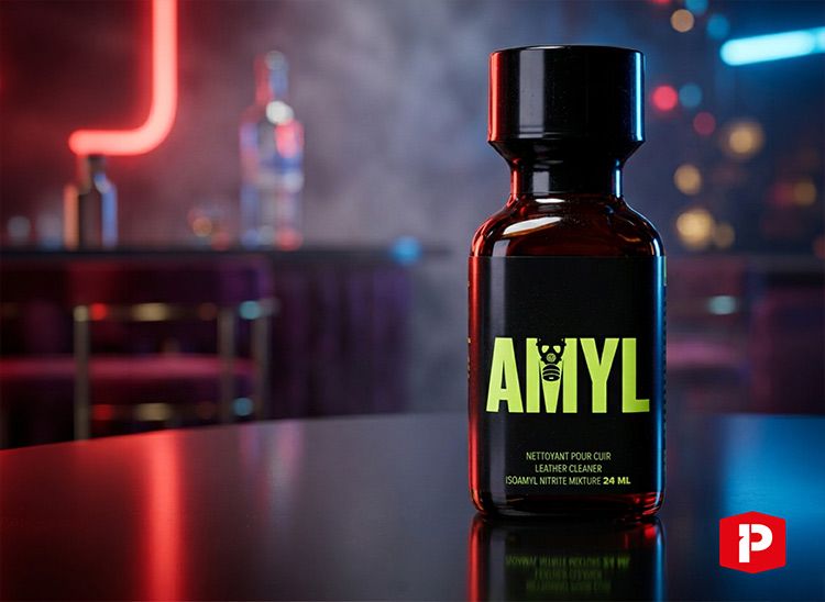 Poppers amyl bar avec alcool