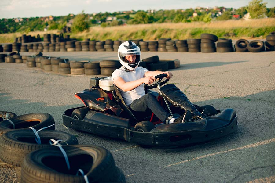 Karting homme pour un evg