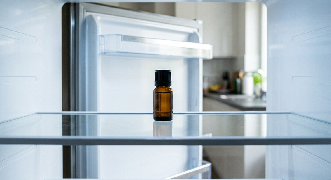 Poppers dans un frigo