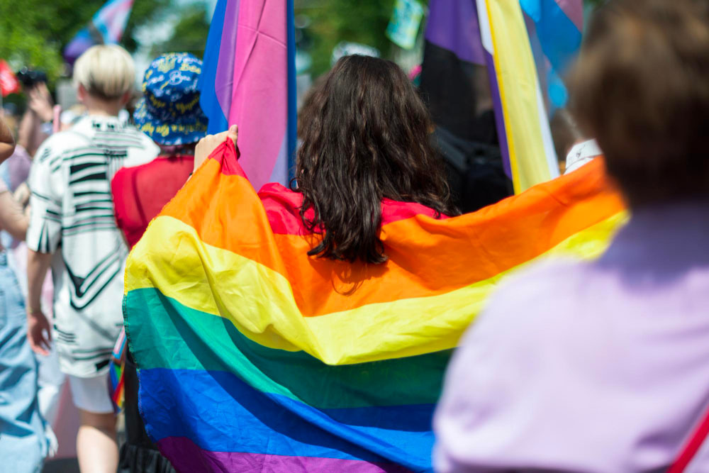 Gay pride drapeau LGBT