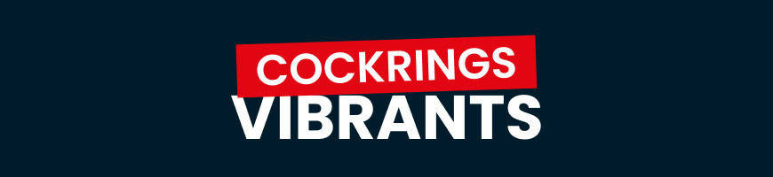 Cockrings vibrants : stimulation pénis intense | Poppers-rapide.eu
