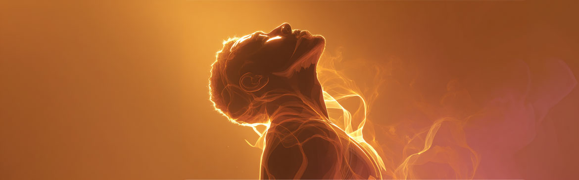 Illustration de la montée de chaleur que provoque le poppers