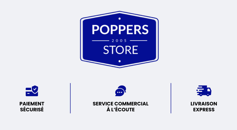 Poppers store avantages du site