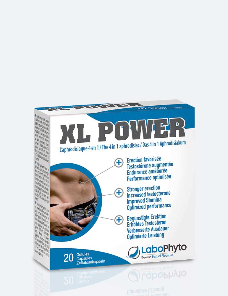 XL Power Labophyto Aphrodisiaque 4en1 (20 gélules)
