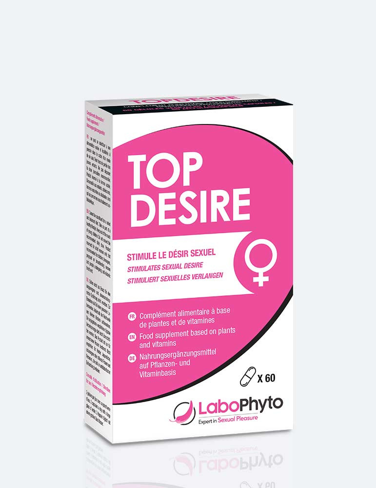 TopDesire - Stimulant Sexuel Pour Femme (60 gélules)