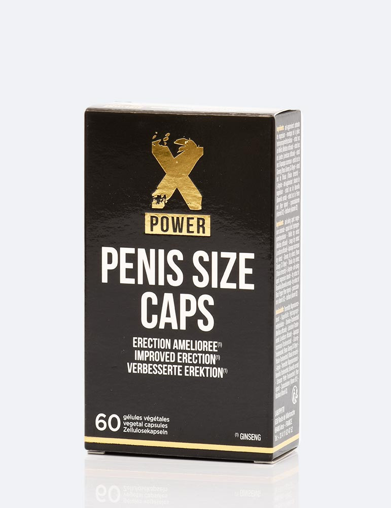 Penis Size Caps - Taille et Volume du Pénis (60 gélules)