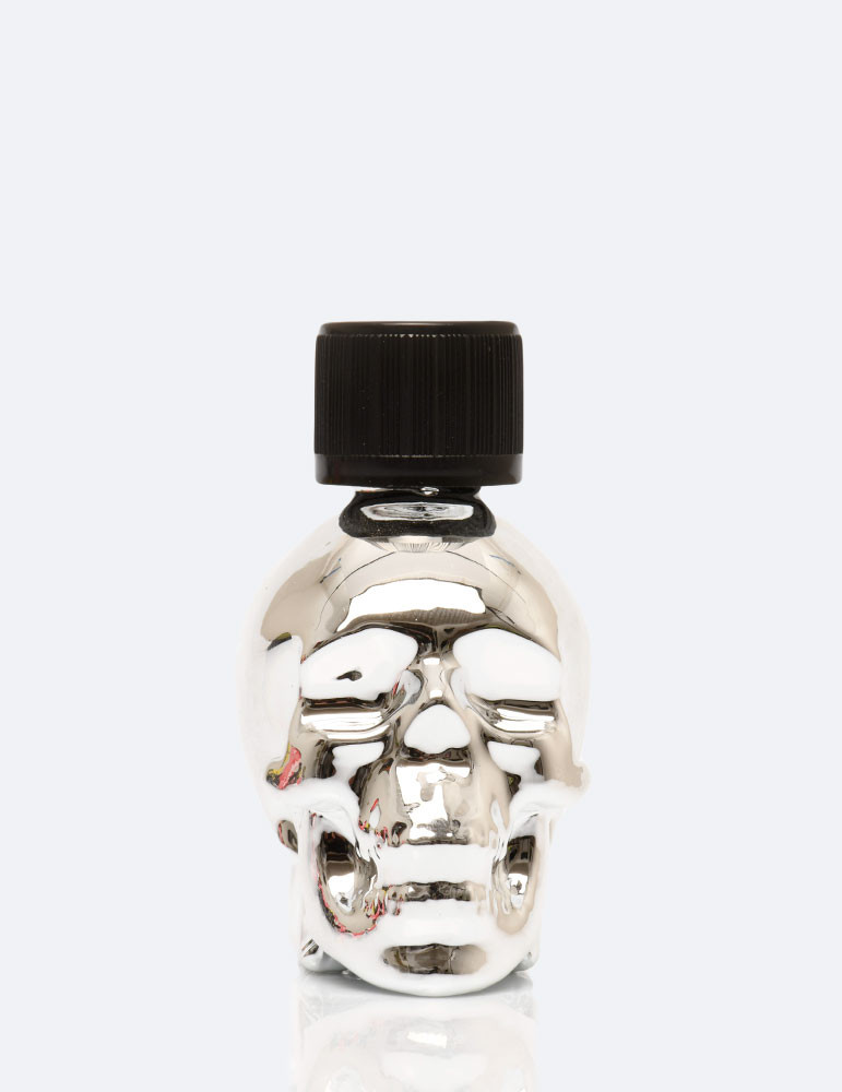 Poppers Tête de Mort Argent Amyl 24 ml