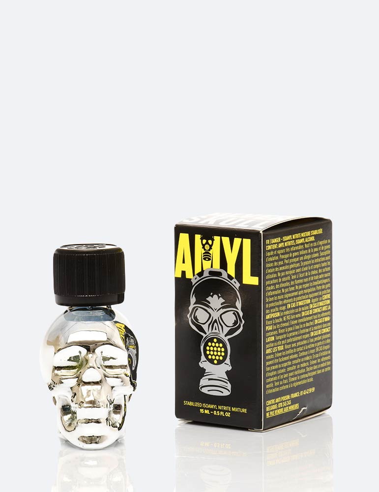 Poppers tête de mort - Amyl 15 ml