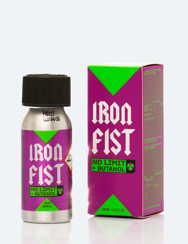 Poppers Iron Fist No Limit Butanol 24 ml
