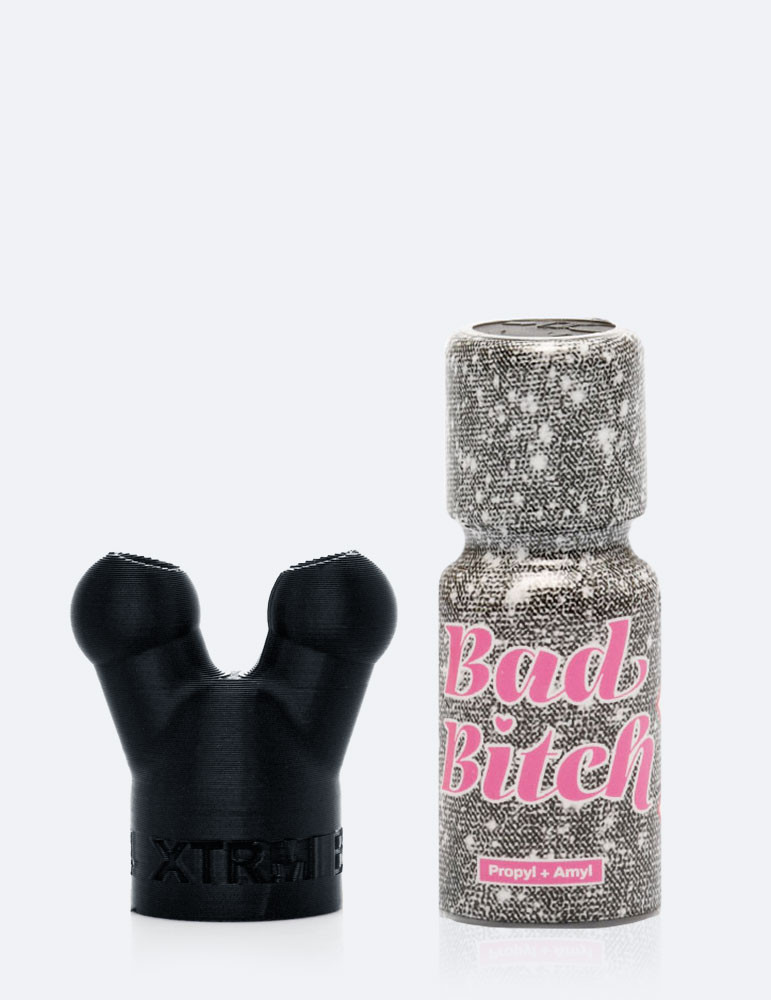 Pack Poppers Bad Bitch + bouchon Inhalateur