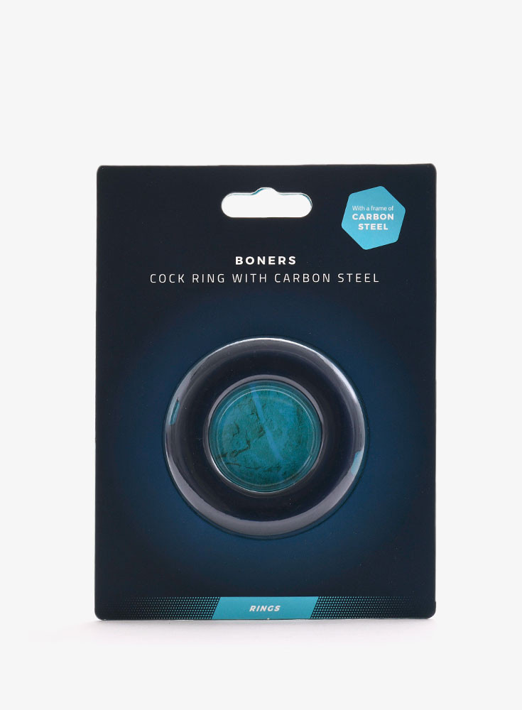 Cockring avec noyau d'acier - Boners